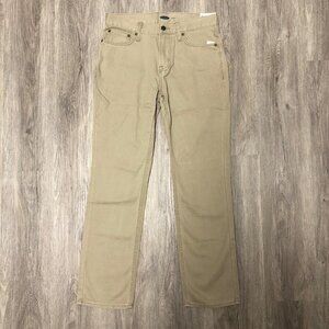 NWT Old Navy Straight Leg Khaki Pants Men’s Size 29 x 30 100% Cotton Tan Chinos